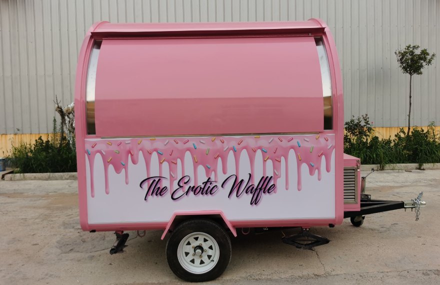 Mini Ice Cream Trailer